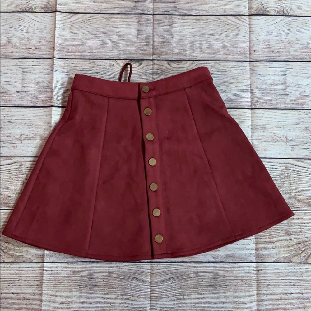 Pink skater skirt